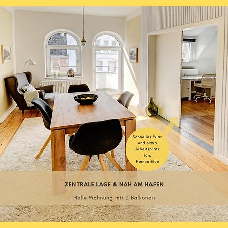 Mittendrin - Apartment Mit 2 Balkonen Sehr Zentral Flensbourg Extérieur photo
